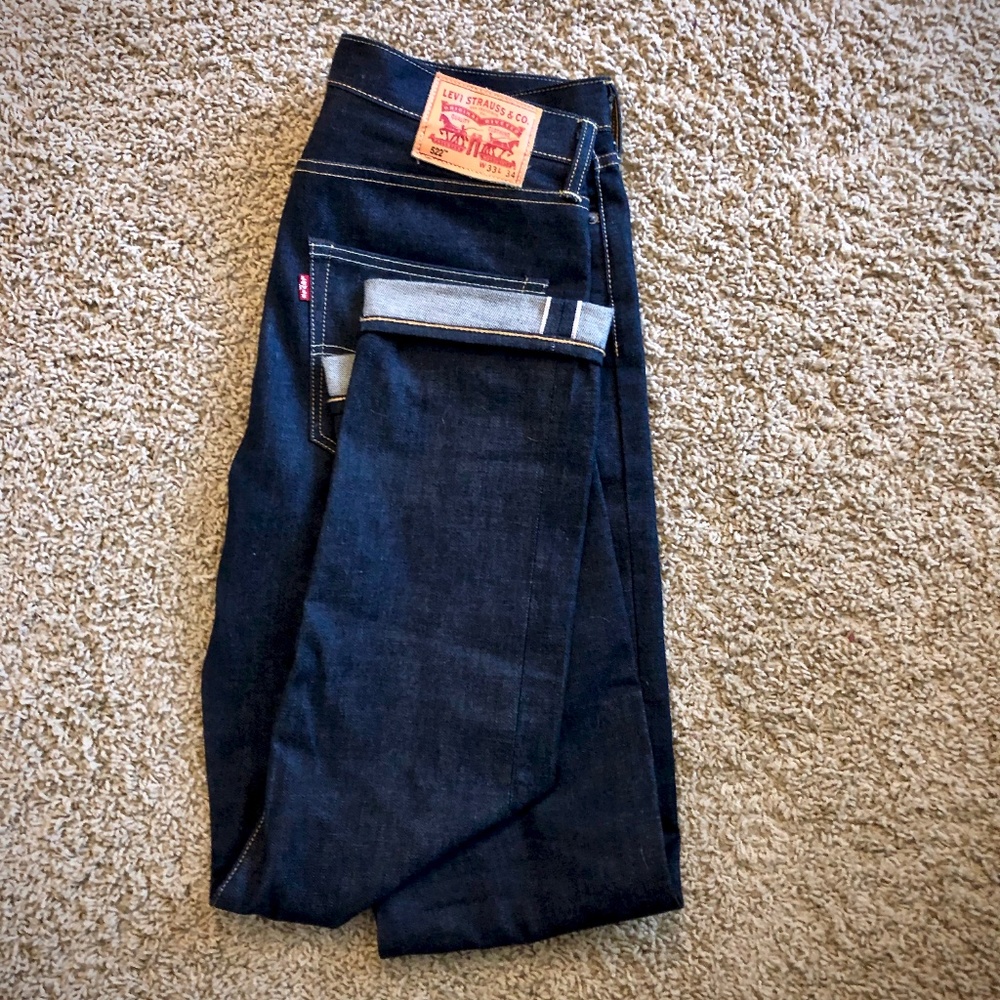 Levi Selvedge 522 Jeans